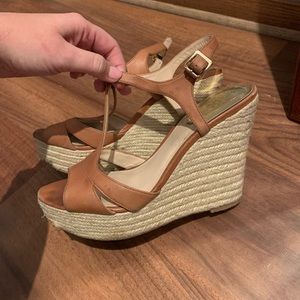 Pro loved brown wedges. 9.5